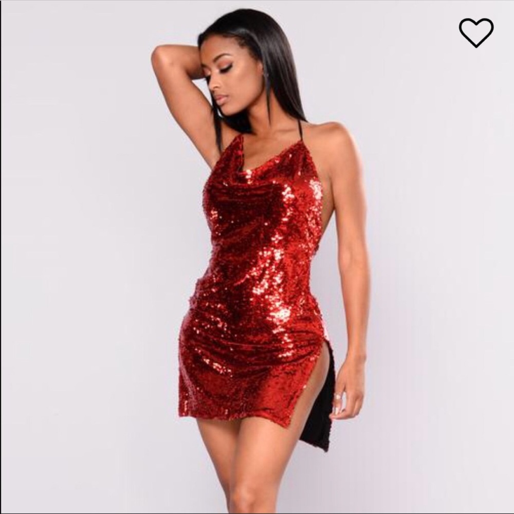 Fashion Nova backless Dress